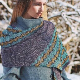 Бактус с разноцветным узором