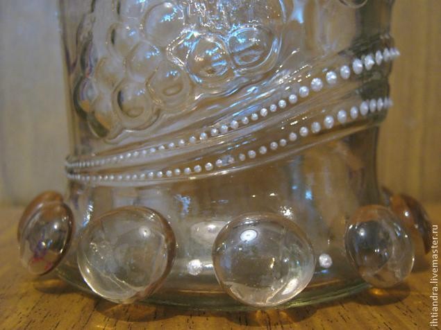 Создание хрустальной сказки: роспись стеклянной бутылки