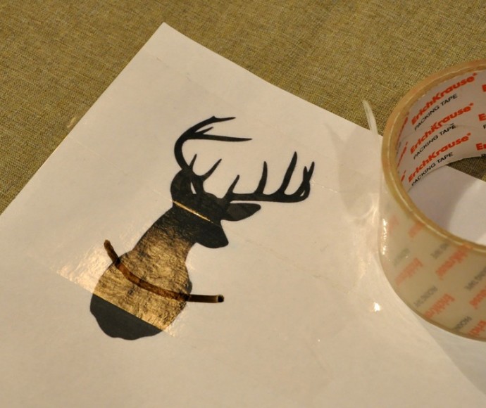 Декор шкатулки с двойной крышкой "Золотой волшебный лес": часть 3