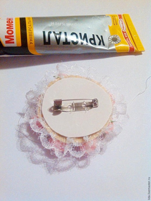 ​Делаем романтичную брошь "Грезы": часть 1