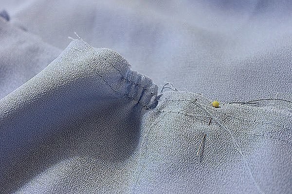 Как пришить оборки