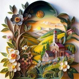 Картины в технике квилинга