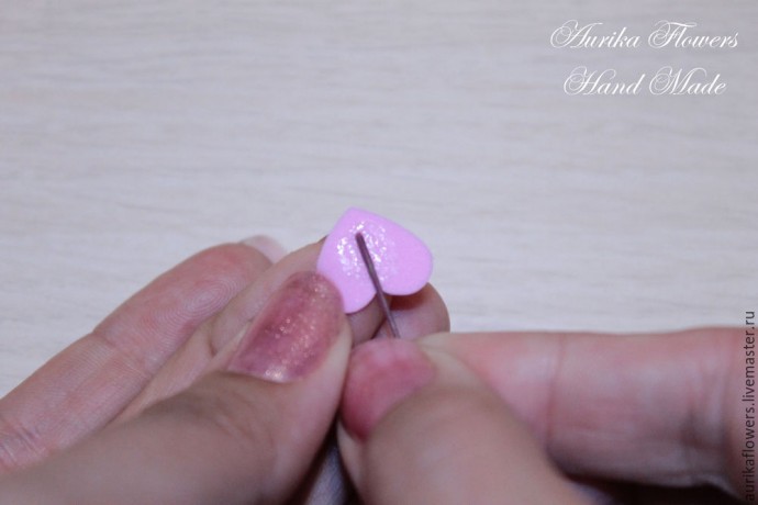 ​Как сделать люпин из иранского фоамирана: часть 1