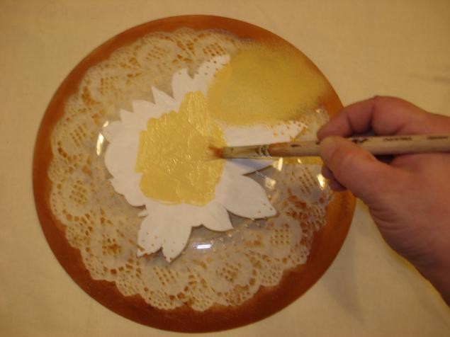 Обратный декупаж на стекле: мастер-класс