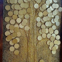 Создаем панно "Денежное дерево"