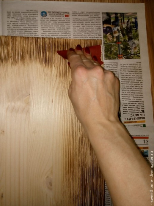 Мастер-класс о том, как вживить лазерную распечатку на брашированную поверхность: часть 1