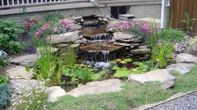 ​Оформляем водопады в саду