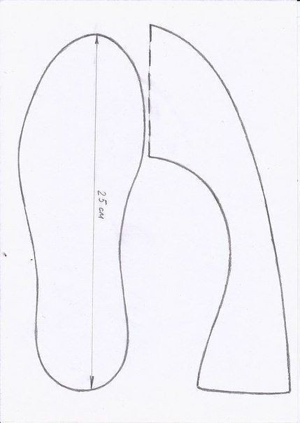 ​Шьем мягкие домашние тапочки