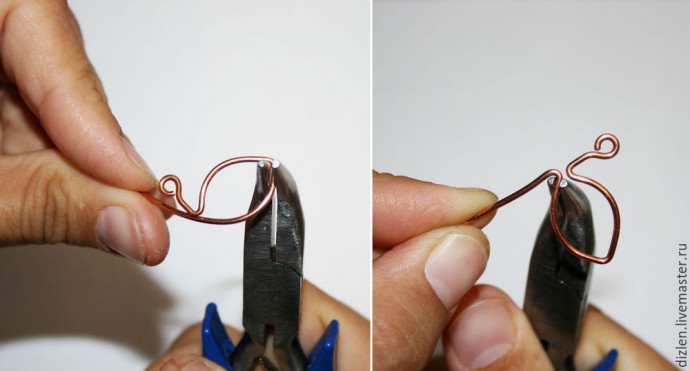 Делаем украшение из старых бус "Осенние листочки": часть 1 Делаем украшение из старых бус "Осенние листочки": часть 1