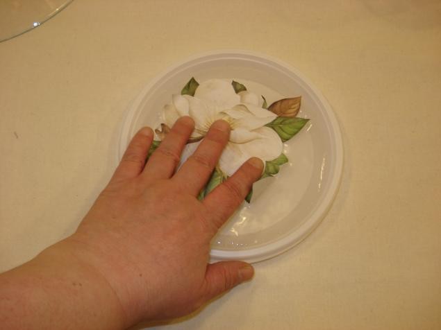 Обратный декупаж на стекле: мастер-класс