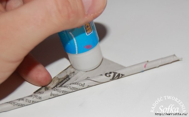 ​Круглая плетеная шкатулочка