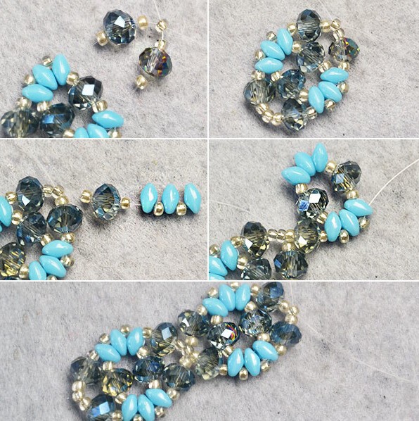 ​Оригинальный браслет из бисера