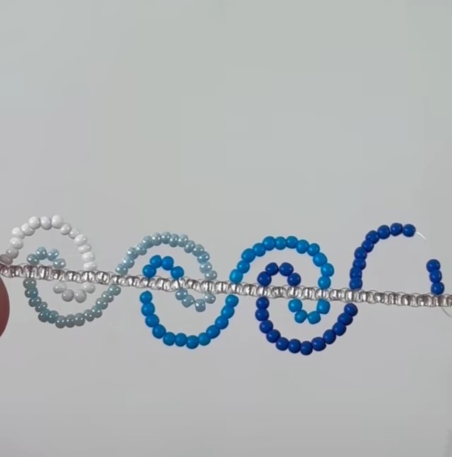 ​Ожерелье "Морские волны"