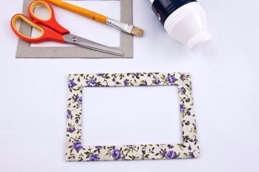 Рамочка для фото из картона