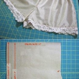 Шьем домашние шортики