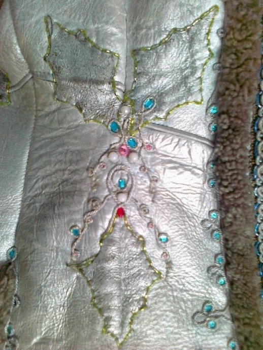 ​Украшаем дубленку: часть 1