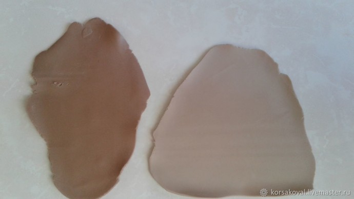 ​Создаем брошь "Букет двухцветных роз": часть 1