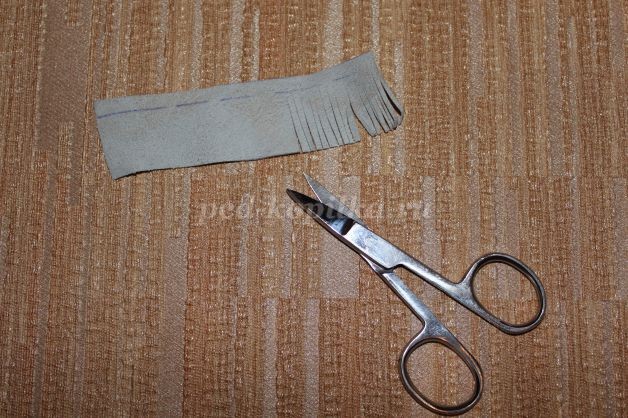 Брошь из обрезков натуральной кожи: мастер-класс, часть 2