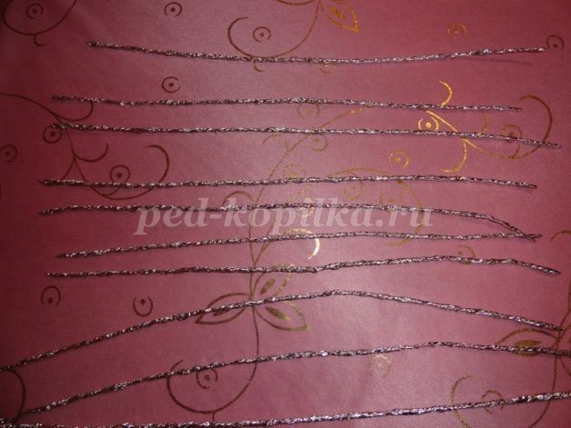 ​Праздничный подсвечник из фольги: часть 1