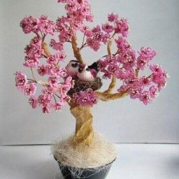 Сакура из бисера