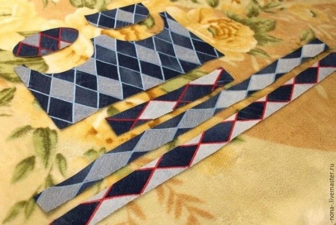 Шитьё сумки-торбы из старых джинсов