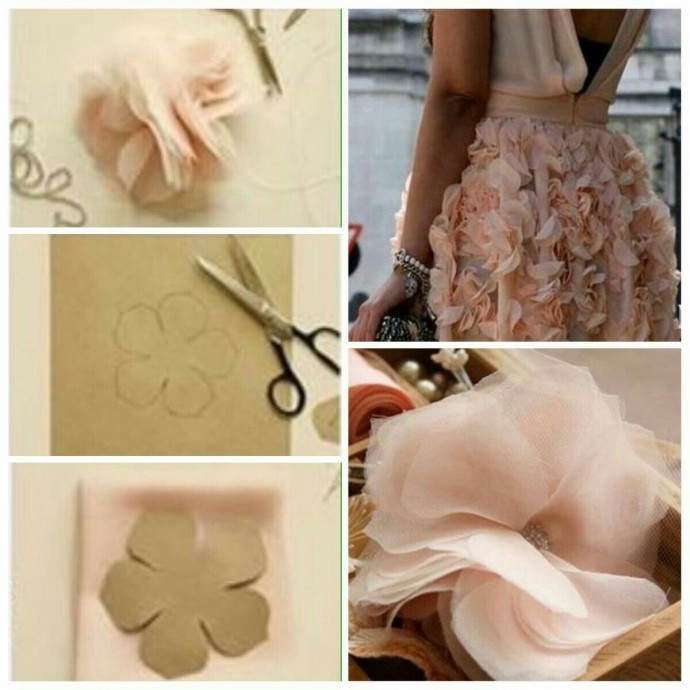 ​Создание тканевых цветов