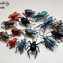 Жук из запекаемой полимерной глины: мастер-класс, часть 4