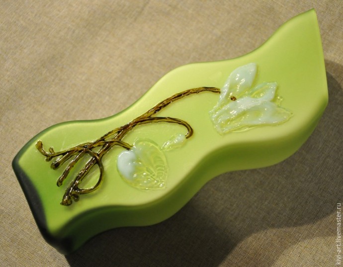 ​Декорирование вазы в стиле модерн: часть 2