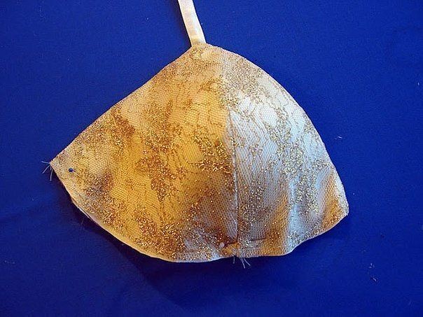 Как сшить лиф с чашечками