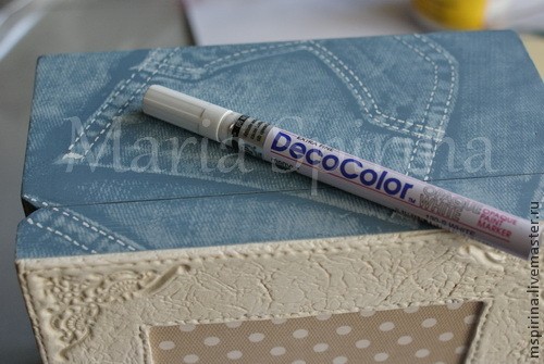 Декорирование шкатулки а-ля бохо: часть 3 Декорирование шкатулки а-ля бохо: часть 3