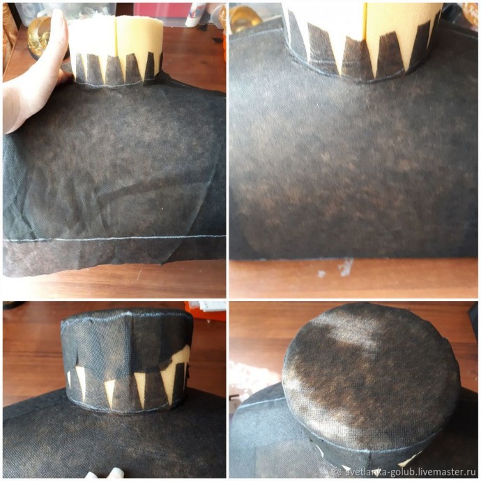 Как сделать манекен-бюст для украшений: часть 3