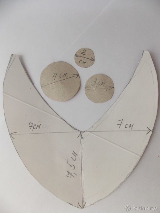 ​Мастерим цветочное колье из шифона