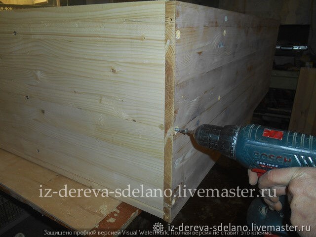 Ремонт деревянного комода: часть 5