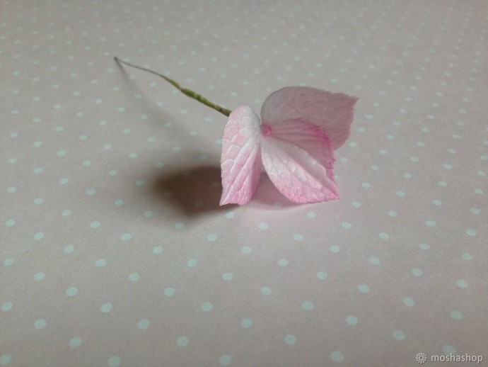 Создаем нежную гортензию из фоамирана: часть 2