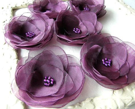 ​Создание тканевых цветов