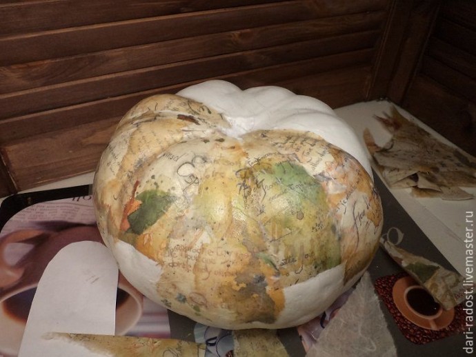 ​Вторая жизнь прошлогодней тыквы: часть 1