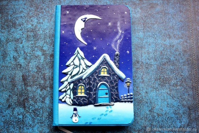 ​Декорируем записную книжку полимерной глиной: часть 1