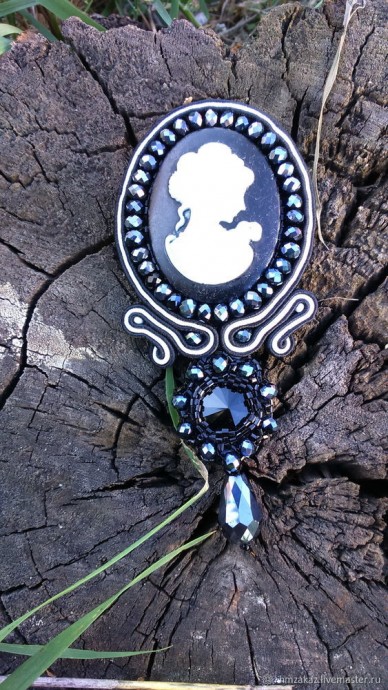 Делаем брошку с камеей: часть 1