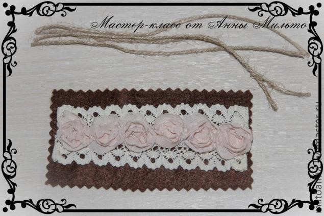 ​Делаем симпатичную закладку для книг