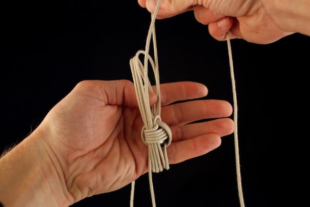 Плетём декоративный узел "Обезьяний Кулак" (Monkey Fist)