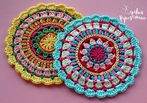 Мандалы крючком: волшебство у вас в руках