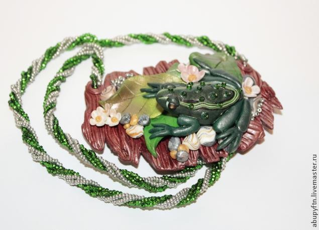 ​Ожерелье из полимерной глины: мастер-класс, часть 2