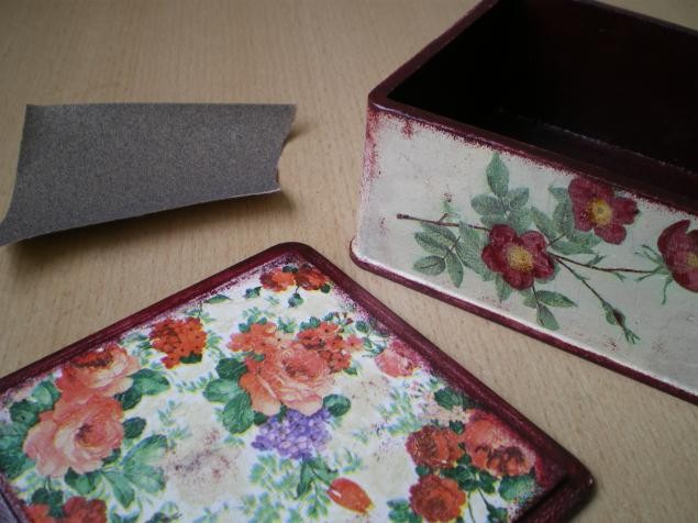 Шкурное дело: декупаж коробочки, часть 3