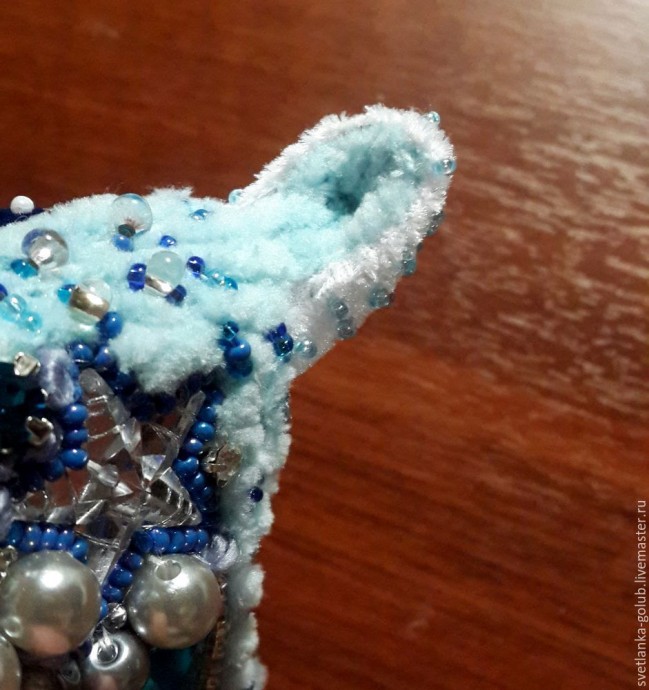 Создаем необычное интерьерное украшение в совмещенной технике вышивки и оригами: часть 4