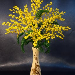 ​Мимоза из бисера