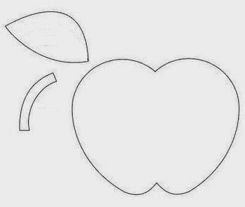 Шьем яблочко-брошь из фетра