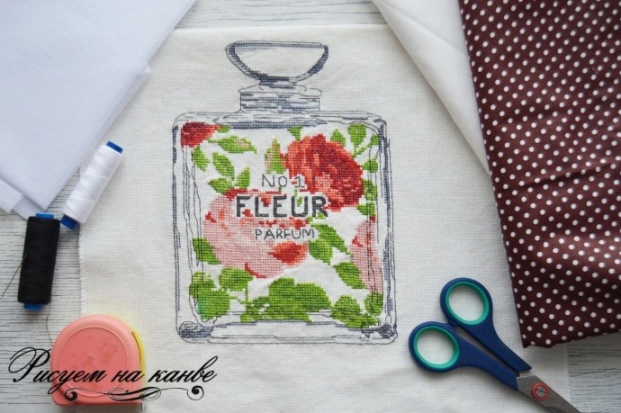 Шьем сумку для покупок с вышивкой