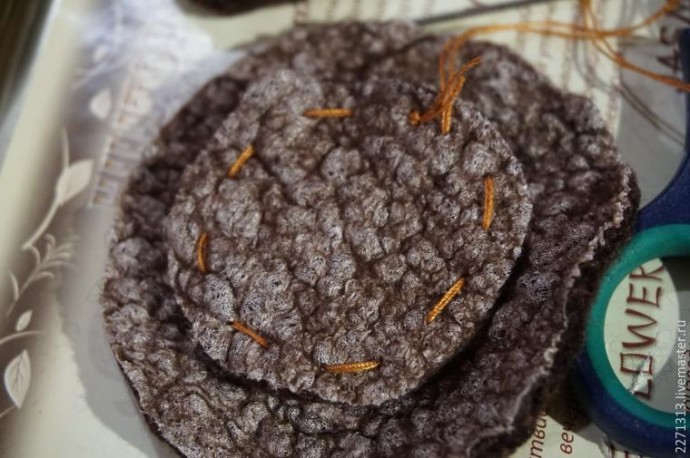 ​Шьем уютный коврик "Лесная полянка": часть 3