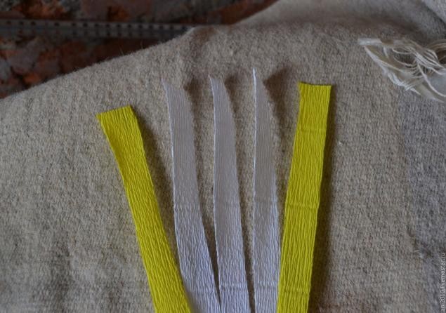 ​Топиарий из гофрированной бумаги