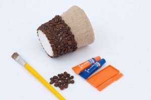 Украшаем кофейными зернами Украшаем кофейными зернами